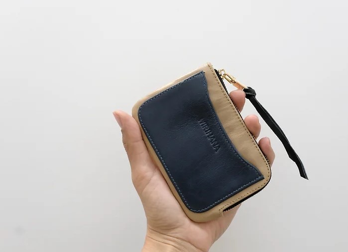 rangi blue coin purse