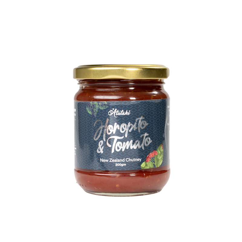 Horopito Chutney in a glass jar